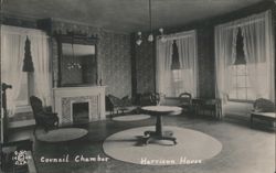 Council Chamber, Harrison House Postcard