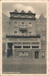 Hotel Vonderbeck, Cochem, Mosel Postcard