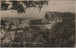 A Peek from Cliff Path, St. Margaret's Bay Postcard