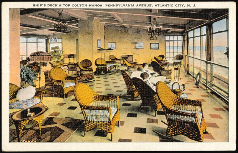 Ship's Deck A'top Colton Manor, Atlantic City New Jersey