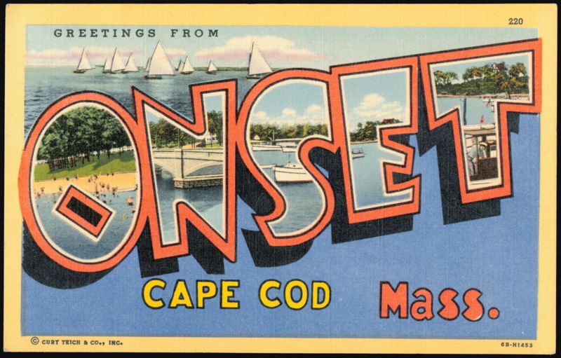 Greetings From Onset, Cape Cod, Massachusetts