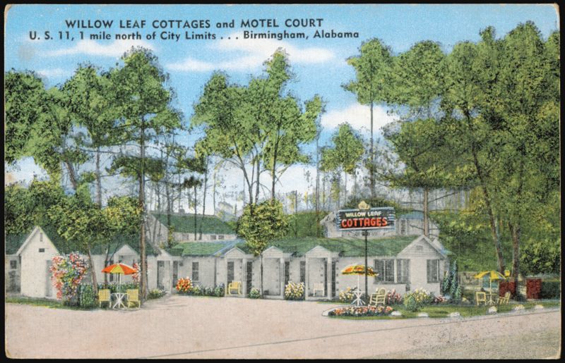 Willow Leaf Cottages and Motel Court, Birmingham, Alabama
