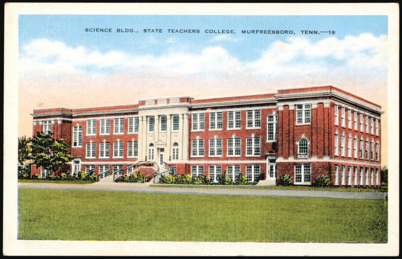 Science Building, State Teachers College, Murfreesboro, TN Tennessee