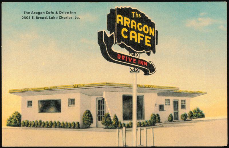 The Aragon Cafe and Drive Inn, Lake Charles, Louisiana