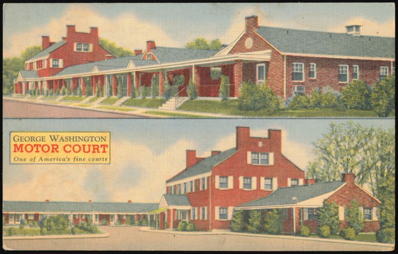 George Washington Motor Court, Fredericksburg, Virginia