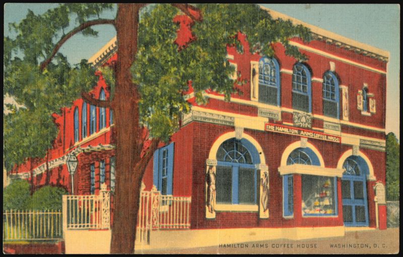 Hamilton Arms Coffee House, Georgetown, Washington, D.C. District of Columbia