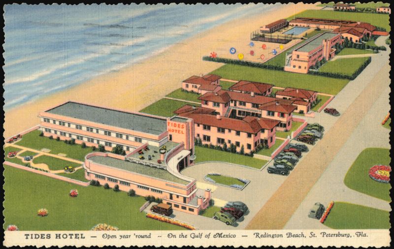 Tides Hotel, Apartments, Cottages and Bath Club, Redington Beach St. Petersburg Florida
