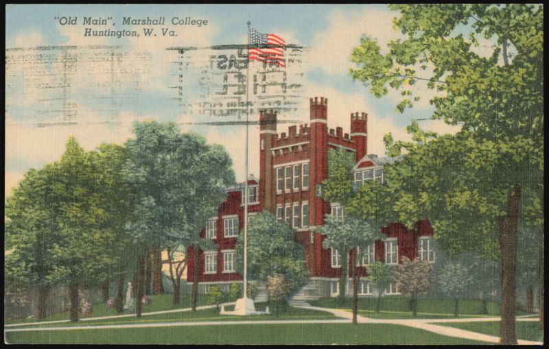 Old Main, Marshall College, Huntington, West Virginia