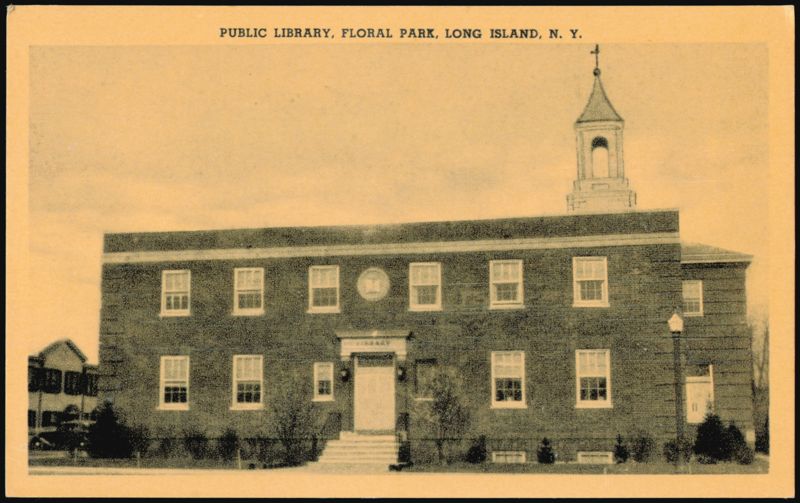 Public Library Building, Floral Park, Long Island New York