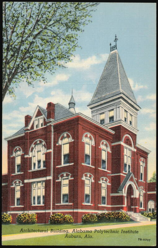 Architectural Building, Alabama Polytechnic Institute Auburn