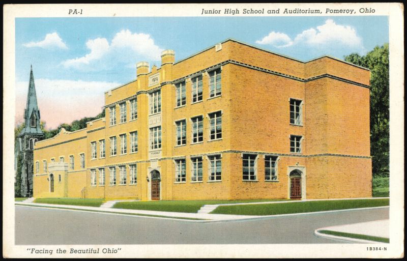 Junior High School and Auditorium, Pomeroy, Ohio