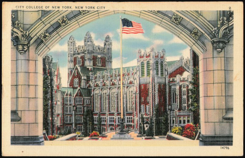 City College of New York, Gothic Architecture View New York City