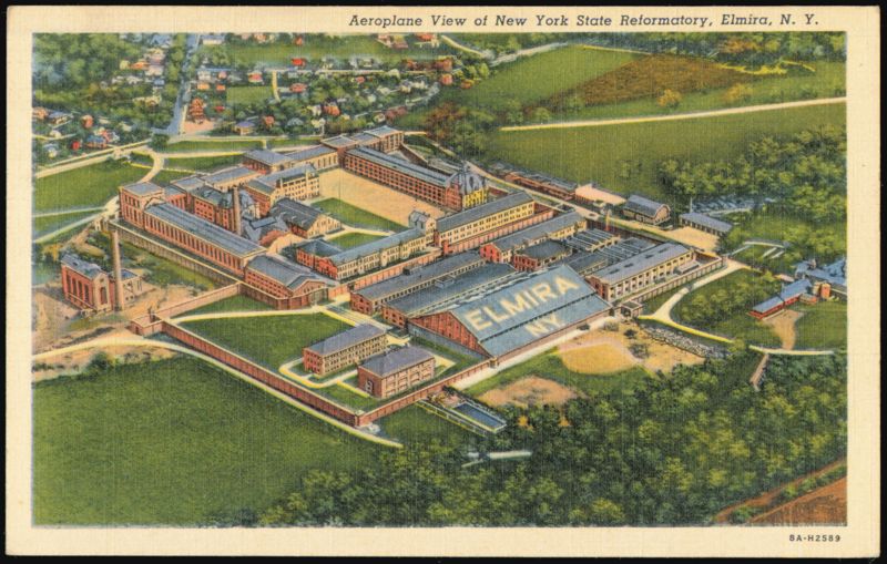Aeroplane View of New York State Reformatory Elmira