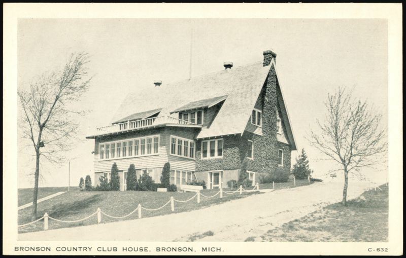 Bronson Country Club House Michigan