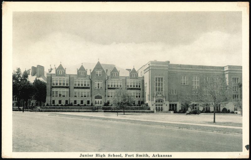 Junior High School Building Fort Smith Arkansas W. G. Riggs