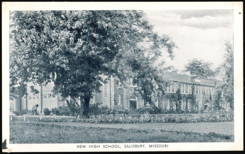 New High School Building, Salisbury, Missouri