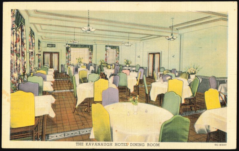 Kavanaugh Hotel Dining Room, Harrisonburg, Virginia