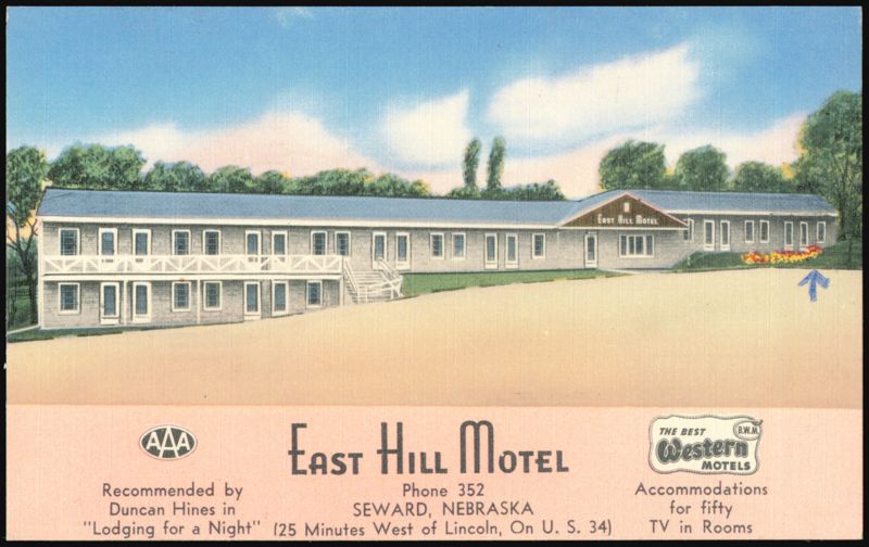 East Hill Motel, Seward, Nebraska