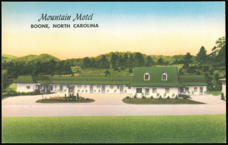 Mountain Motel, Boone, North Carolina