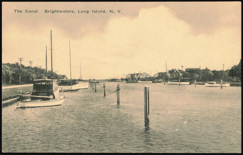 The Canal, Brightwaters, Long Island New York
