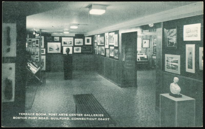 Terrace Room, Post Arts Center Galleries, Guilford, CT Connecticut
