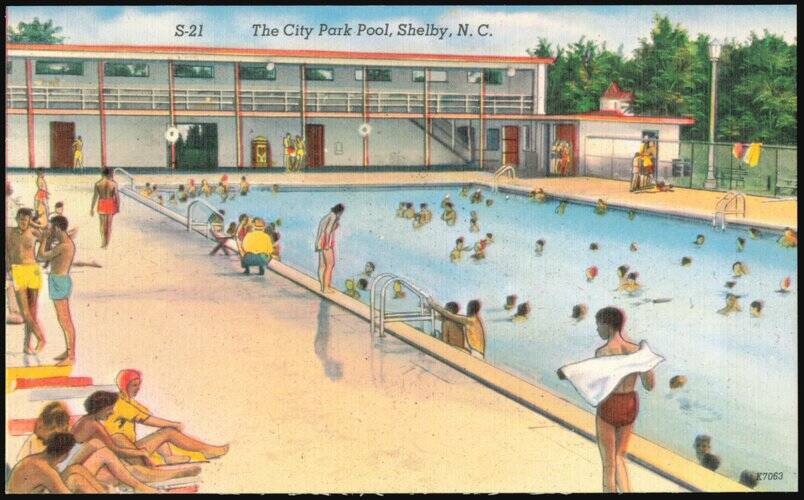 City Park Pool, Shelby, North Carolina