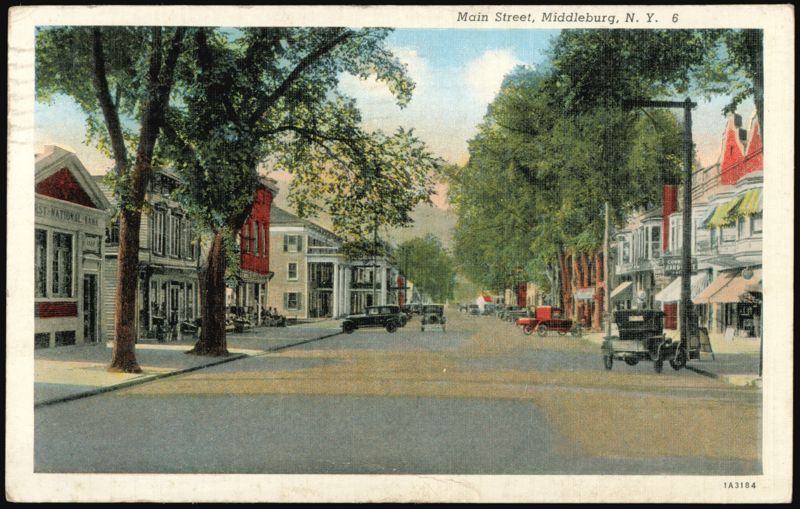 Main Street View, Middleburg, New York