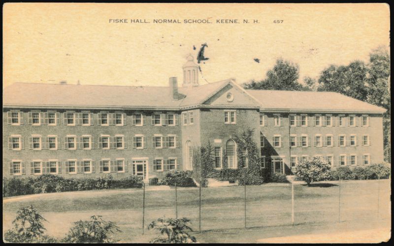 Fiske Hall, Normal School, Keene, New Hampshire