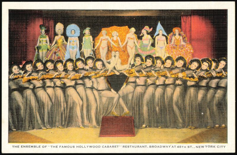 The Ensemble of the Hollywood Cabaret Restaurant, New York