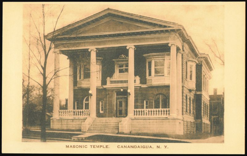 Masonic Temple Canandaigua New York