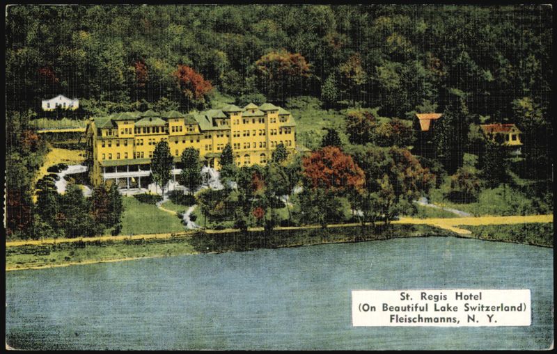 St. Regis Hotel, Lake Switzerland, Fleischmanns, NY New York