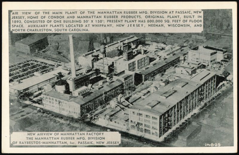 Manhattan Rubber Mfg. Division Plant, Passaic, New Jersey