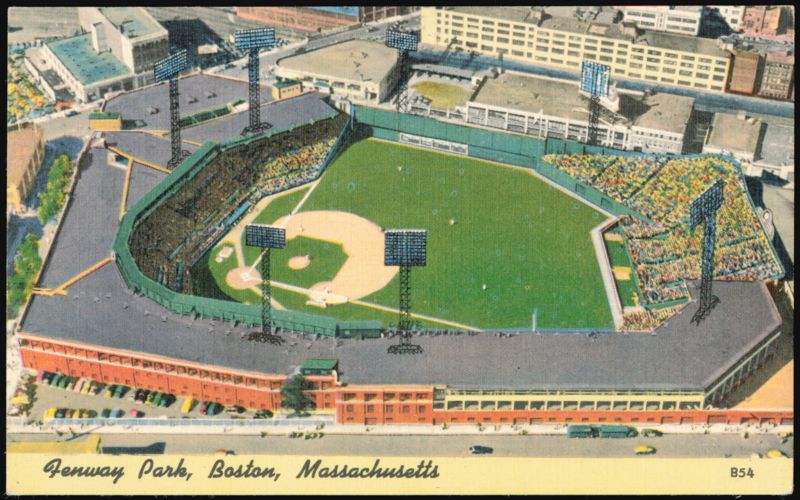 Fenway Park Aerial View, Boston, Massachusetts