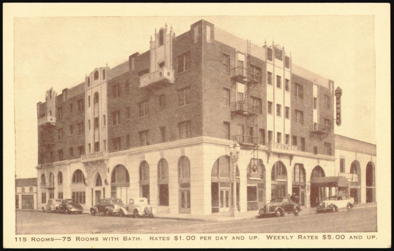 Dunbar Hotel, 4225 So. Central Ave., Los Angeles California