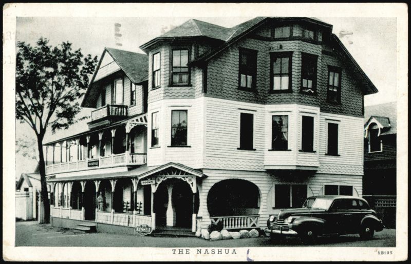 The Nashua Hotel, Kennebec and Park Avenues, Oak Bluffs Massachusetts