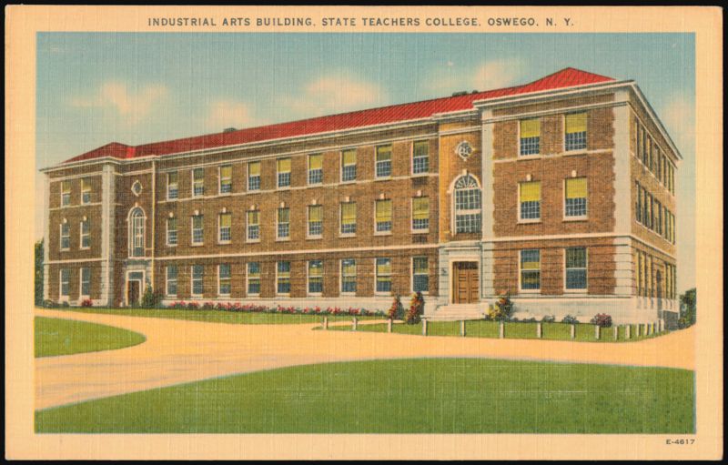 Industrial Arts Building, State Teachers College Oswego New York