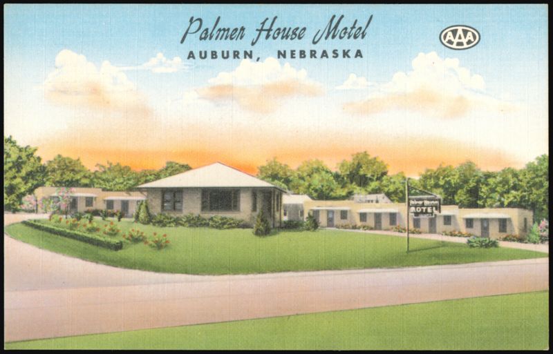 Palmer House Motel, 15 Units with Kitchenettes Auburn Nebraska