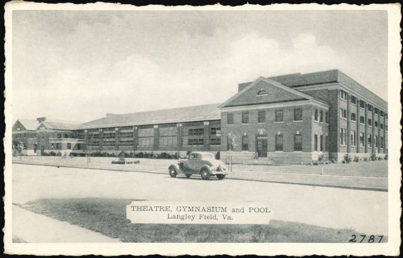 Theatre, Gymnasium and Pool, Langley Field Virginia