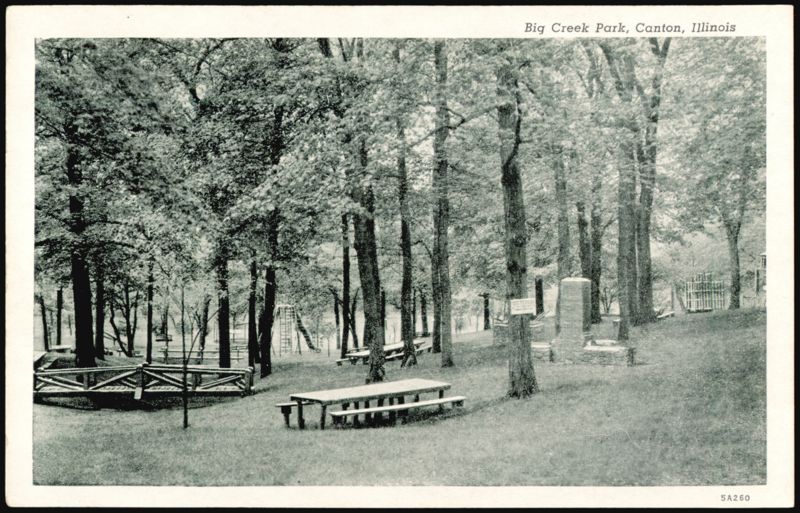 Big Creek Park Picnic Area, Canton, Illinois