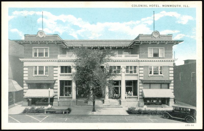 Colonial Hotel, Monmouth, Illinois