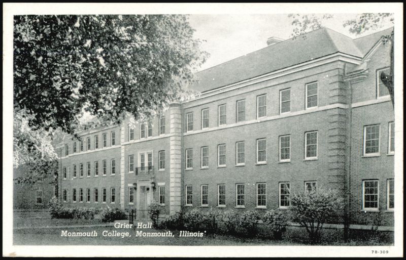 Grier Hall, Monmouth College, Monmouth, Illinois