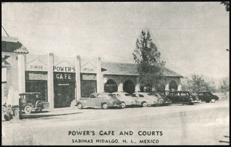 Power's Cafe and Courts, Sabinas Hidalgo, Mexico