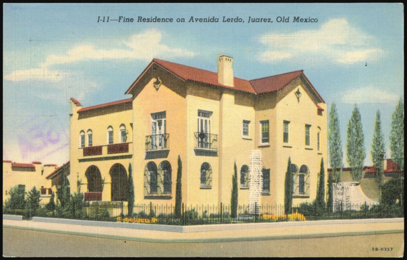 Fine Residence on Avenida Lerdo, Juarez, Mexico