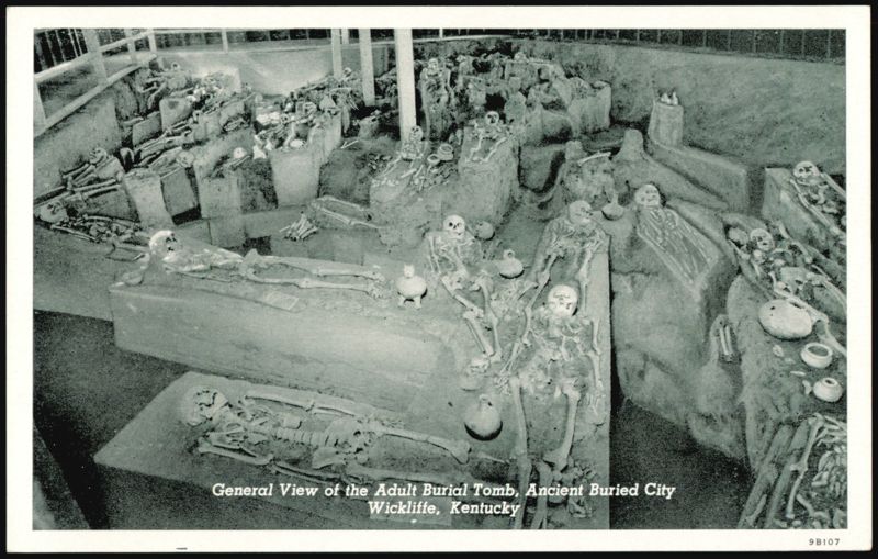 Adult Burial Tomb, Ancient Buried City, Wickliffe Kentucky