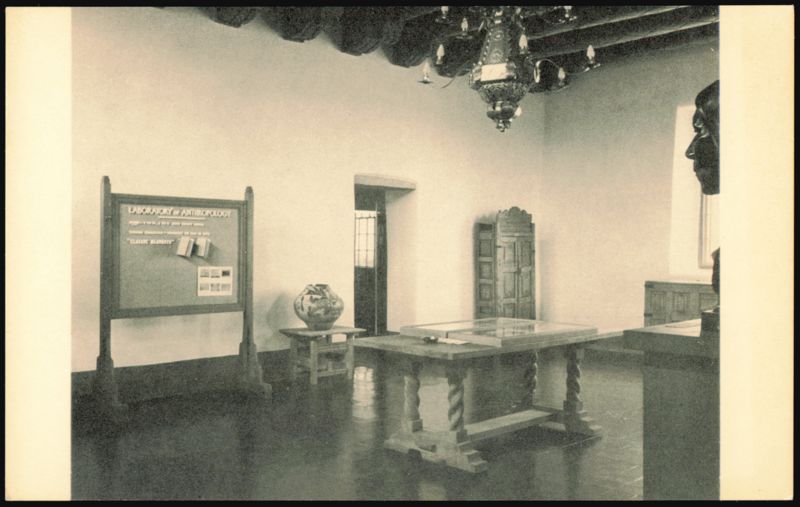 Laboratory of Anthropology Interior View, Santa Fe New Mexico