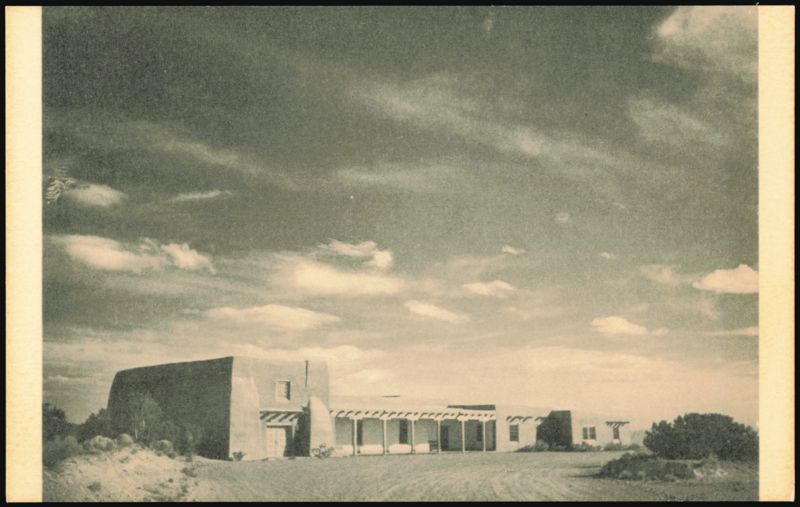 Laboratory of Anthropology Main Building Santa Fe New Mexico