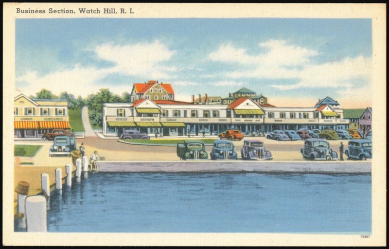 Business Section, Watch Hill, Rhode Island