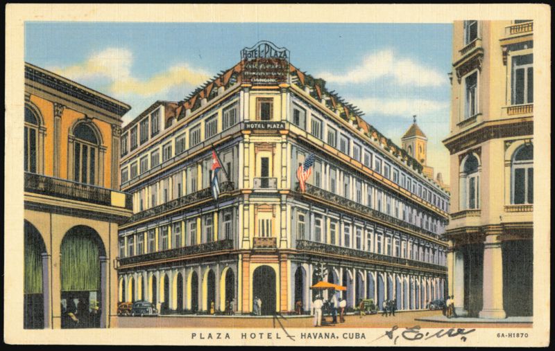Hotel Plaza, Havana, Cuba