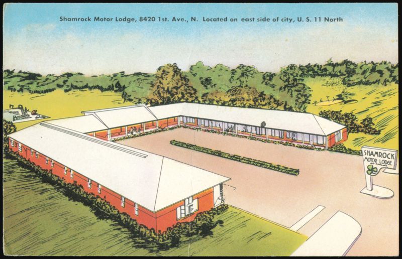 Shamrock Motor Lodge, 8420 1st Ave. N., Birmingham, AL Alabama