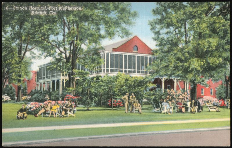 Station Hospital, Fort McPherson, Atlanta, Georgia